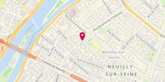 Plan de A & A Transactions Immobilières Internationales, 35 Sainte Foy, 92200 Neuilly-sur-Seine