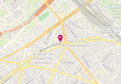 Plan de TP & Partners - Agence Immobiliere, 56 Boulevard Pereire, 75017 Paris