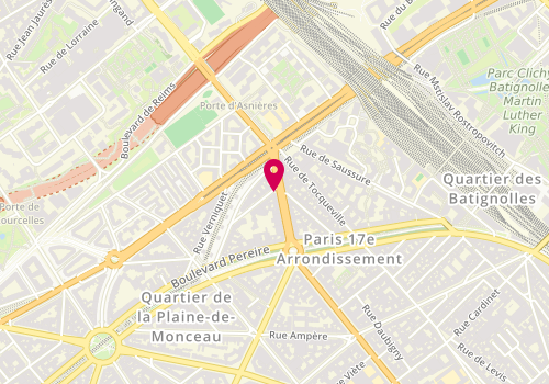 Plan de Mp Immobilier, 199 Boulevard Malesherbes, 75017 Paris