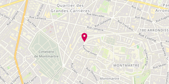 Plan de Charlimmo, 35 Avenue Junot, 75018 Paris