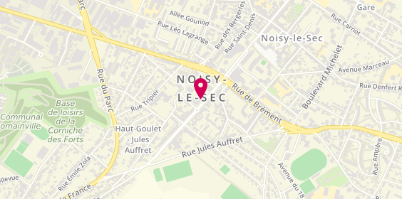 Plan de Nextkap Immo & Nextkap Promotion, 18 Rue Anatole France, 93130 Noisy-le-Sec