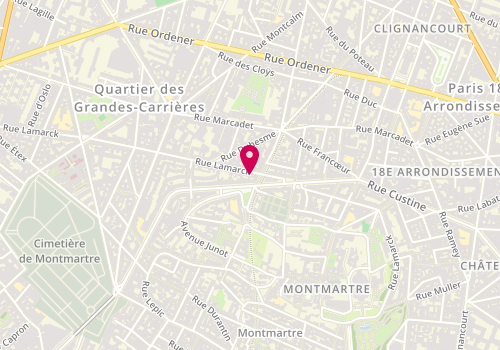 Plan de Prestige Immo, 59 Rue Lamarck, 75018 Paris