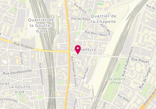 Plan de Orpi, 77 Rue Riquet, 75018 Paris