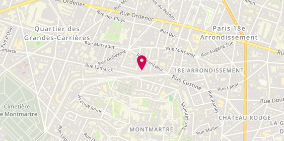 Plan de Call'Immo, 115 Rue Caulaincourt, 75018 Paris