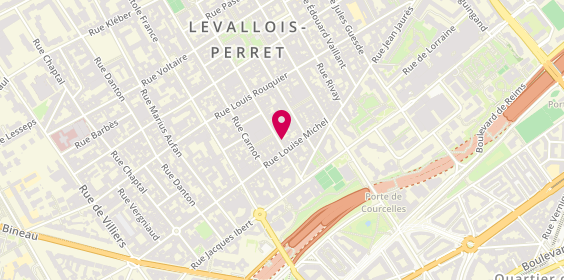 Plan de Louer - Gerer, 14 Rue Gabriel Péri, 92300 Levallois-Perret