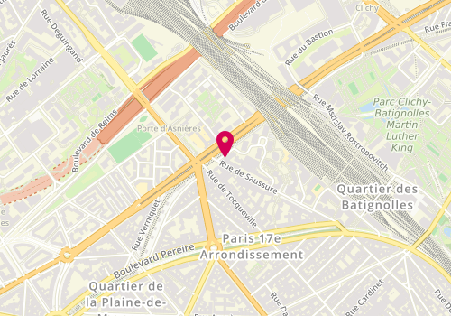 Plan de Aab Immobilier, 164 Rue de Saussure, 75017 Paris
