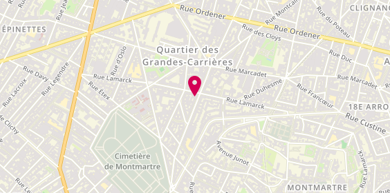 Plan de Connexion Immobilier, 47 Rue Damrémont, 75018 Paris