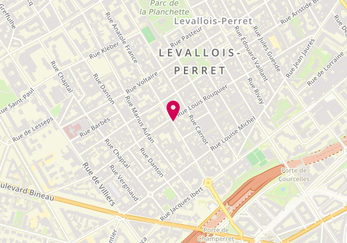 Plan de Sweet Home Immobilier, 46 Rue Anatole France, 92300 Levallois-Perret