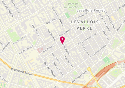 Plan de Impact Immo, 53 Rue Marius Aufan, 92300 Levallois-Perret