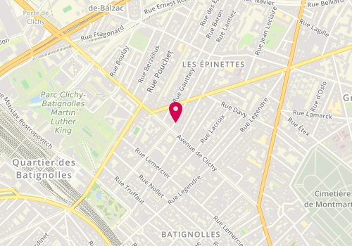 Plan de Kgc, 8 Rue Sauffroy, 75017 Paris