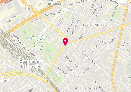 Plan de Seine Gestion, 186 Rue Cardinet, 75017 Paris