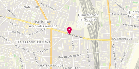 Plan de Century 21, 43 Rue Ordener, 75018 Paris