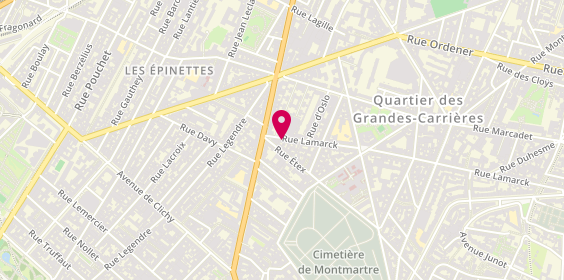 Plan de Immo 149, 149 Rue Lamarck, 75018 Paris