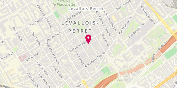 Plan de B.B.F.I, 29 Rue Trébois, 92300 Levallois-Perret