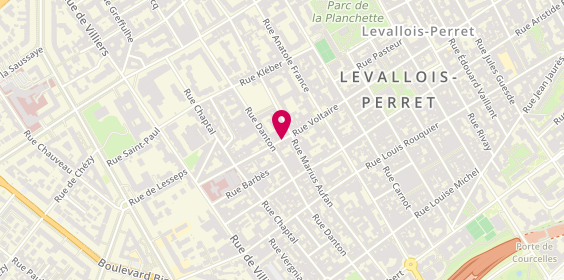 Plan de Pecunial, 100 Rue Louis Rouquier, 92300 Levallois-Perret