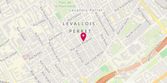 Plan de Gratade Immobilier, 73 Rue Louis Rouquier, 92300 Levallois-Perret