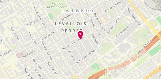 Plan de Imax LEVALLOIS - Agence Immobilière, 34 Rue Trébois, 92300 Levallois-Perret