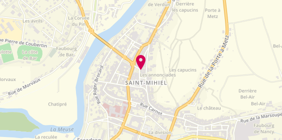 Plan de Velaine Immo, 28 Rue Basse des Fossés, 55300 Saint-Mihiel