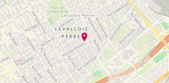 Plan de Invest Immo, 91 Rue Louis Rouquier, 92300 Levallois-Perret