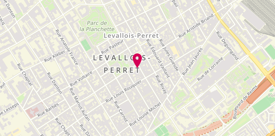 Plan de Laforêt Immobilier, 63 Rue du Président Wilson, 92300 Levallois-Perret