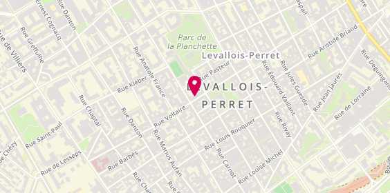 Plan de Grand Breil Immobilier, 59 Rue Voltaire, 92300 Levallois-Perret