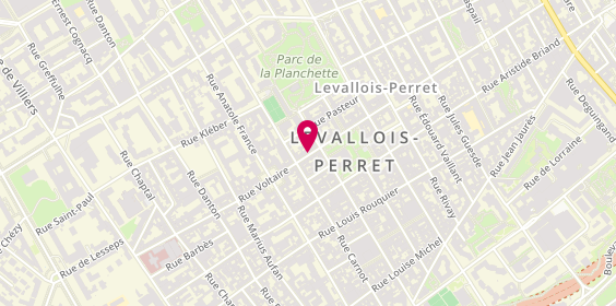 Plan de Era Immobilier, 61 Rue Voltaire, 92300 Levallois-Perret