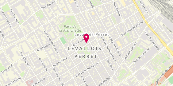 Plan de Consultants Immobilier Levallois, 77 Rue Voltaire, 92300 Levallois-Perret
