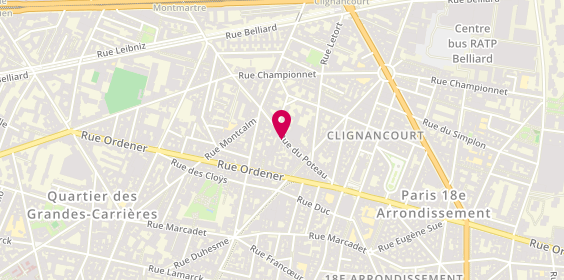 Plan de Era Immobilier, 29 Rue du Poteau, 75018 Paris