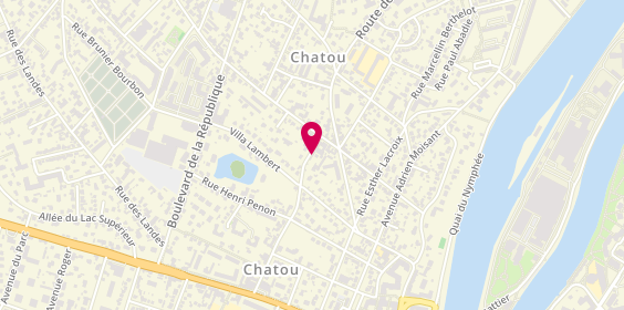 Plan de Laetitia PLUMMER - IAD immobilier Chatou, 48 Rue François Laubeuf, 78400 Chatou