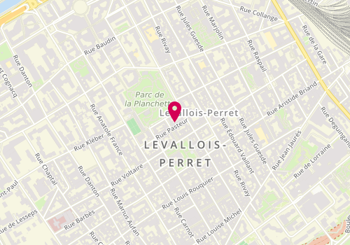 Plan de S.E.C.R.I Gestion, 19 Rue Pasteur, 92300 Levallois-Perret