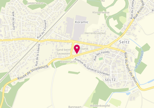 Plan de Agence Neo Concept Immobilier, 18 Bis Route de Strasbourg, 67470 Seltz