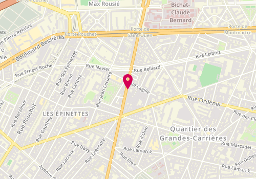 Plan de Nestenn, 112 avenue de Saint-Ouen, 75018 Paris