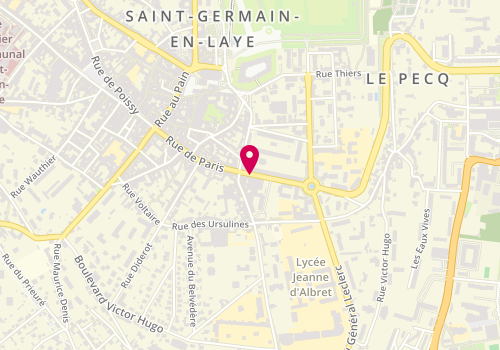 Plan de LPO Immobilier, 74 Rue du Maréchal Lyautey, 78100 Saint-Germain-en-Laye