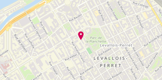 Plan de Côté Neuf, 14 Rue Antonin Raynaud, 92300 Levallois-Perret