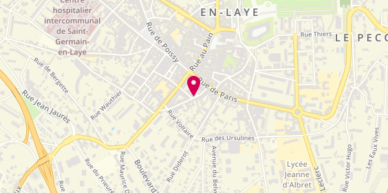 Plan de Dosieres Anny, 24 Rue Saint-Pierre, 78100 Saint-Germain-en-Laye