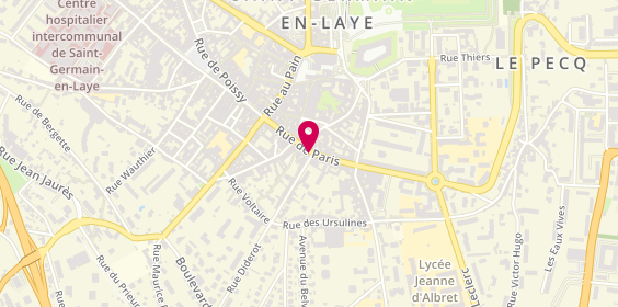 Plan de CENTURY 21 Cité Royale, 50 Rue de Paris, 78100 Saint-Germain-en-Laye