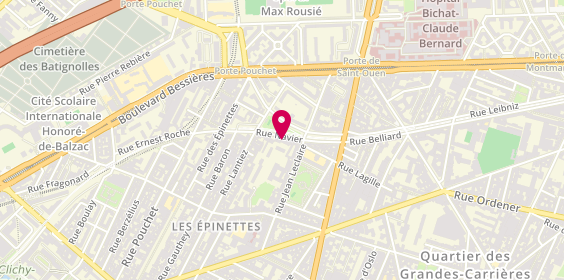 Plan de Immovie, 29Bis Rue Navier, 75017 Paris
