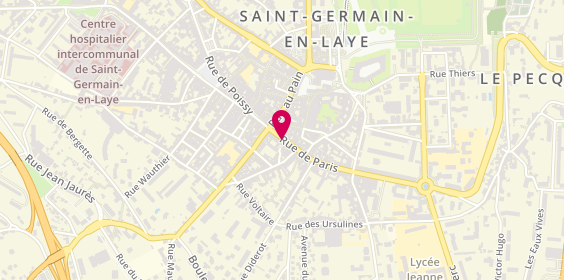 Plan de Foncia Mansart, 16 Rue de Paris, 78100 Saint-Germain-en-Laye