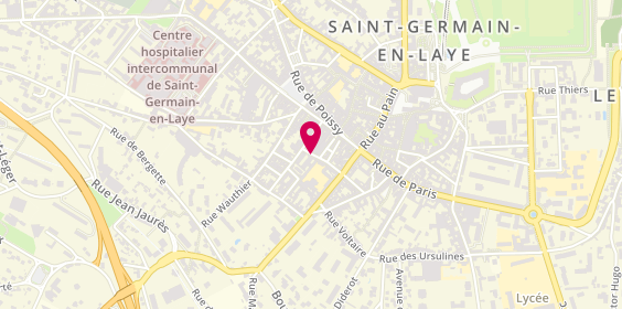 Plan de Agence immobilière CGIC, Face à l'Hôtel Ibis
5 Bis Rue des Joueries, 78100 Saint-Germain-en-Laye