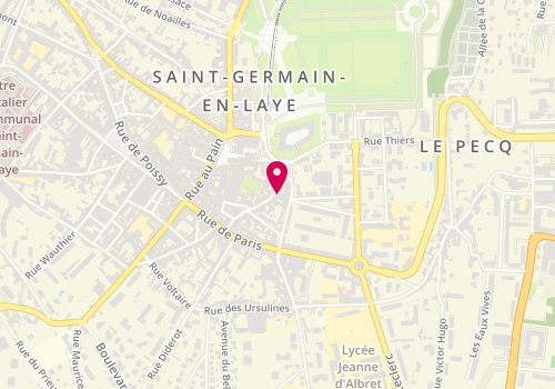 Plan de Ma Clé, 30 Bis Rue du Vieil Abreuvoir, 78100 Saint-Germain-en-Laye