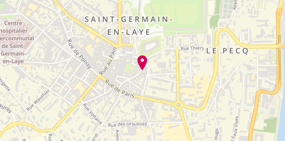 Plan de L'Essentiel de l'Immobilier, 30 Bis Rue du Vieil Abreuvoir, 78100 Saint-Germain-en-Laye