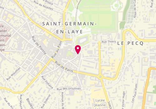 Plan de Propriete Select, 30 Bis Rue du Vieil Abreuvoir, 78100 Saint-Germain-en-Laye