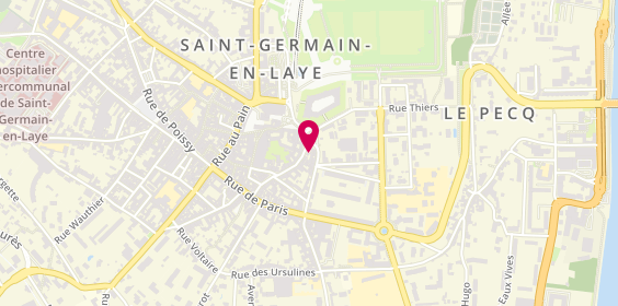 Plan de Cabinet Descolas, 34 Rue du Vieil Abreuvoir, 78100 Saint-Germain-en-Laye