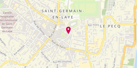 Plan de La Résidence, 33 Rue du Vieil Abreuvoir, 78100 Saint-Germain-en-Laye