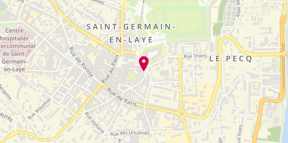 Plan de Michel Montoro Immobilier, 1 place André Malraux, 78100 Saint-Germain-en-Laye