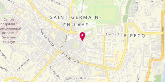 Plan de IDY, 3 place André Malraux, 78100 Saint-Germain-en-Laye