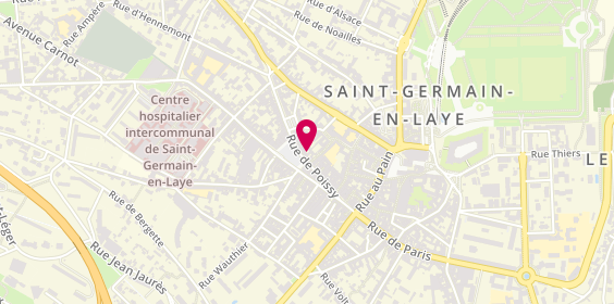 Plan de Daniel Féau Saint-Germain-en-Laye, 48-52
Rue de Poissy, 78100 Saint-Germain-en-Laye