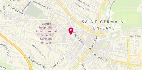 Plan de Agence immobilière Select-By Saint-Germain-en-Laye, 8 place du Marché 9, 78100 Saint-Germain-en-Laye