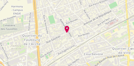 Plan de Agence Principale, 31 avenue Marceau, 92400 Courbevoie