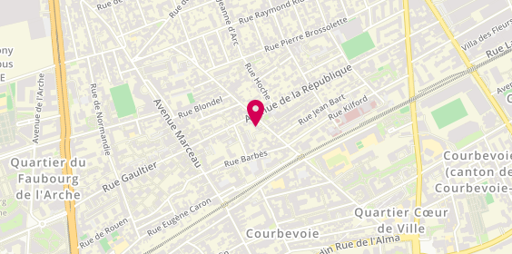 Plan de Home By C-Chasseur Immobilier-Chasseur d'Appartement Paris et Hauts de Seine, 99 Rue Jean Pierre Timbaud, 92400 Courbevoie